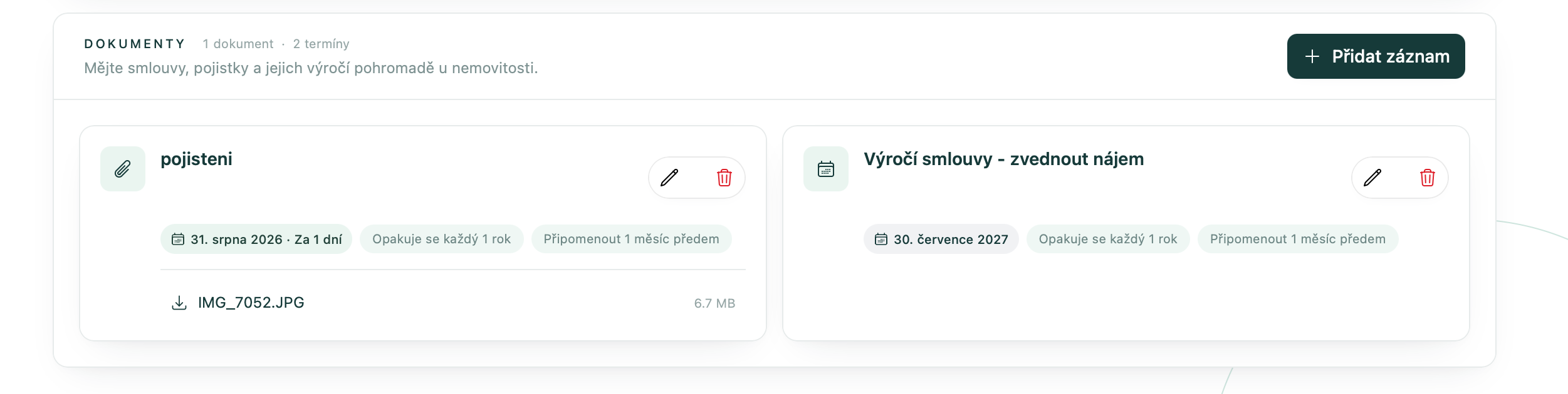 Ukázka aplikace SOFTIQ